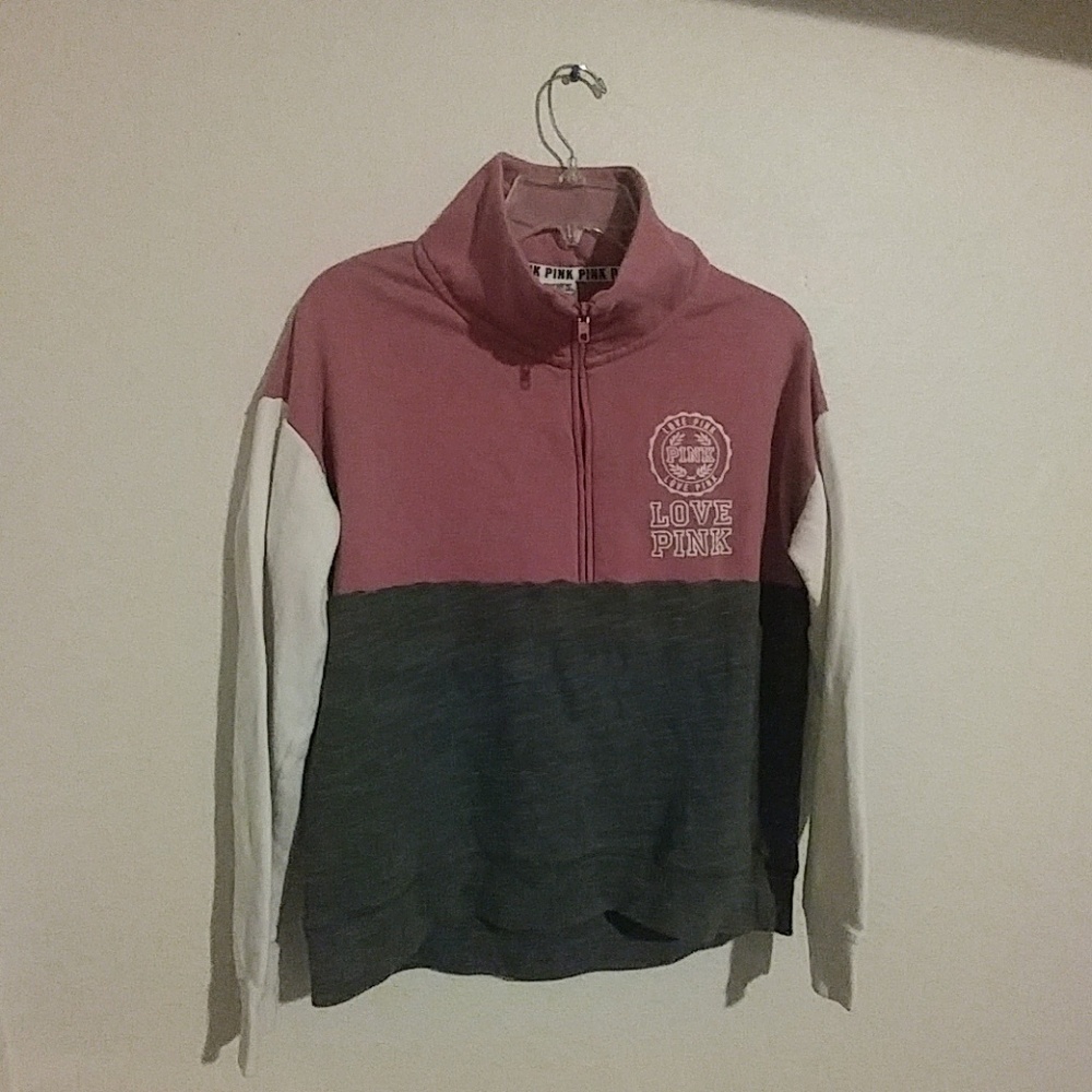 Womens pink victoria's secret pullover